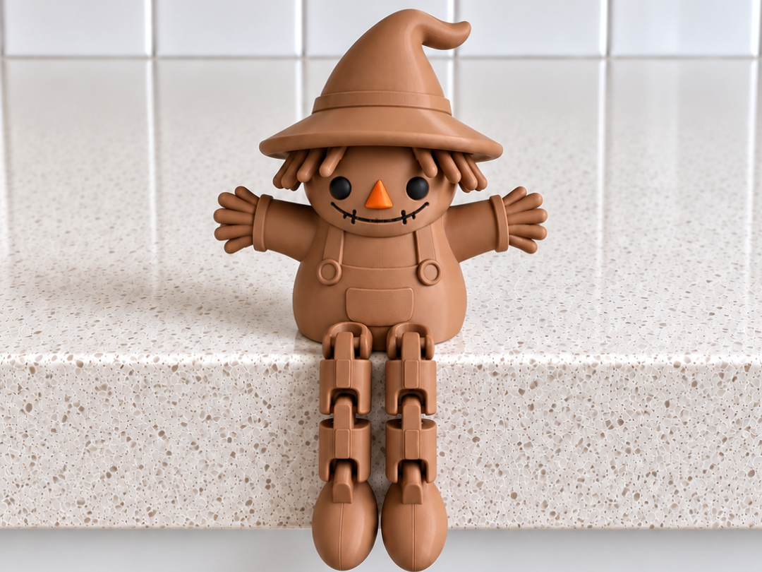 Scarecrow Flexi Leggy Shelf Sitter