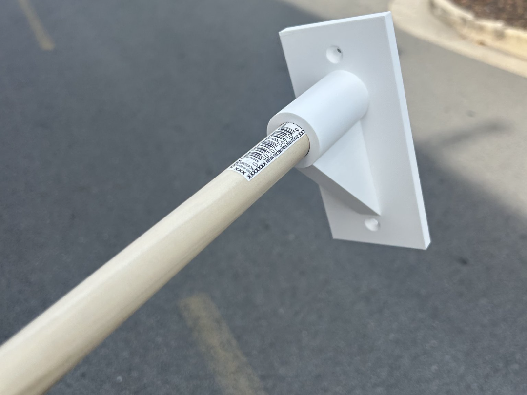 Dowel Bracket 3/4" - Sawhorse Wall Rack