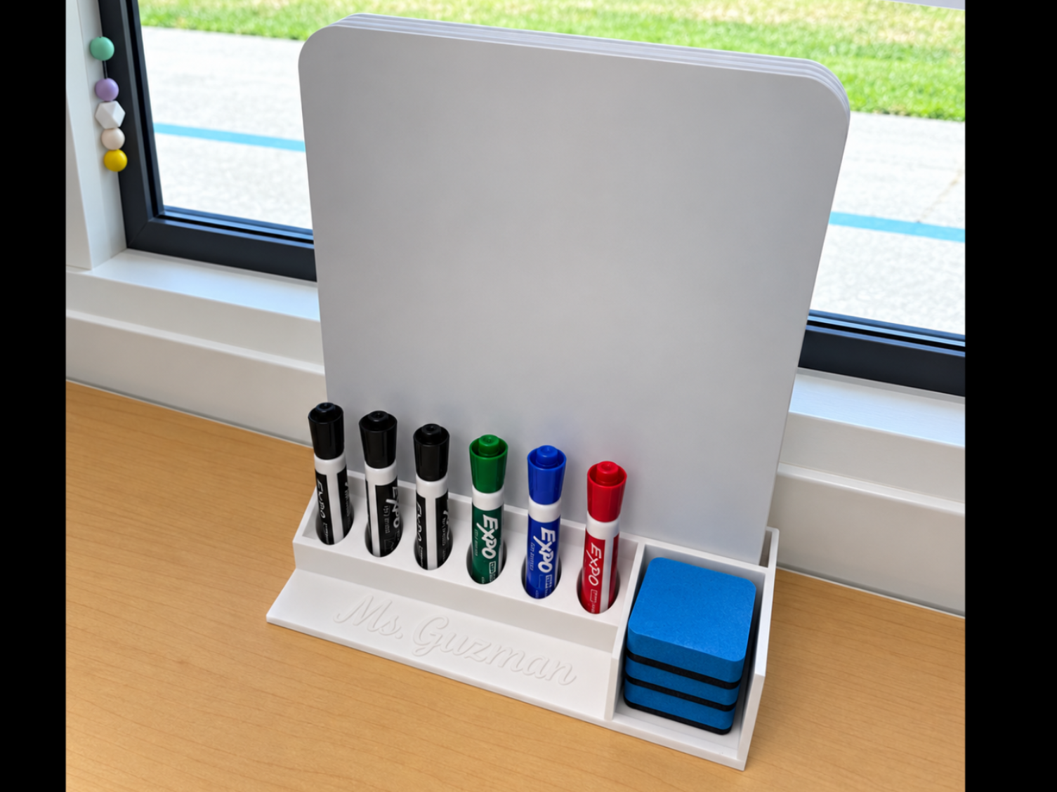 Personalized Teacher Marker & Whiteboard Stand