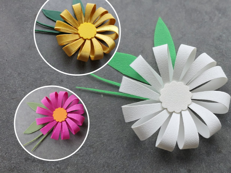 Magnetic Modular Flower Brooch