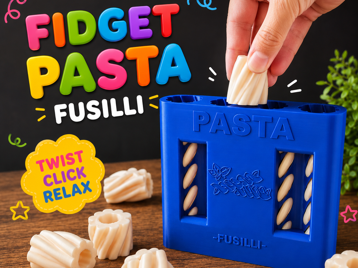 Fidget Toy Pasta Fusilli