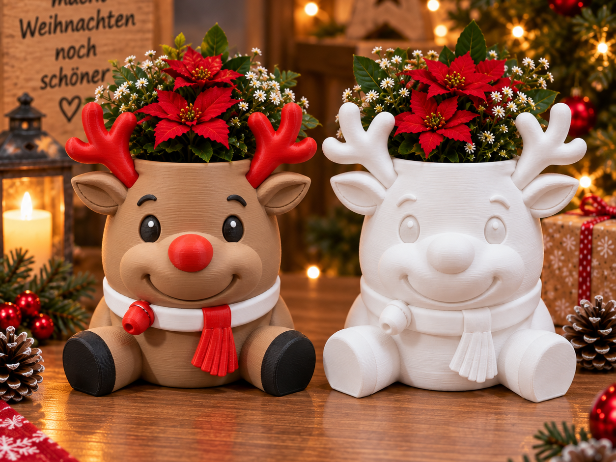 Rentier-christmas– Christmas Planter