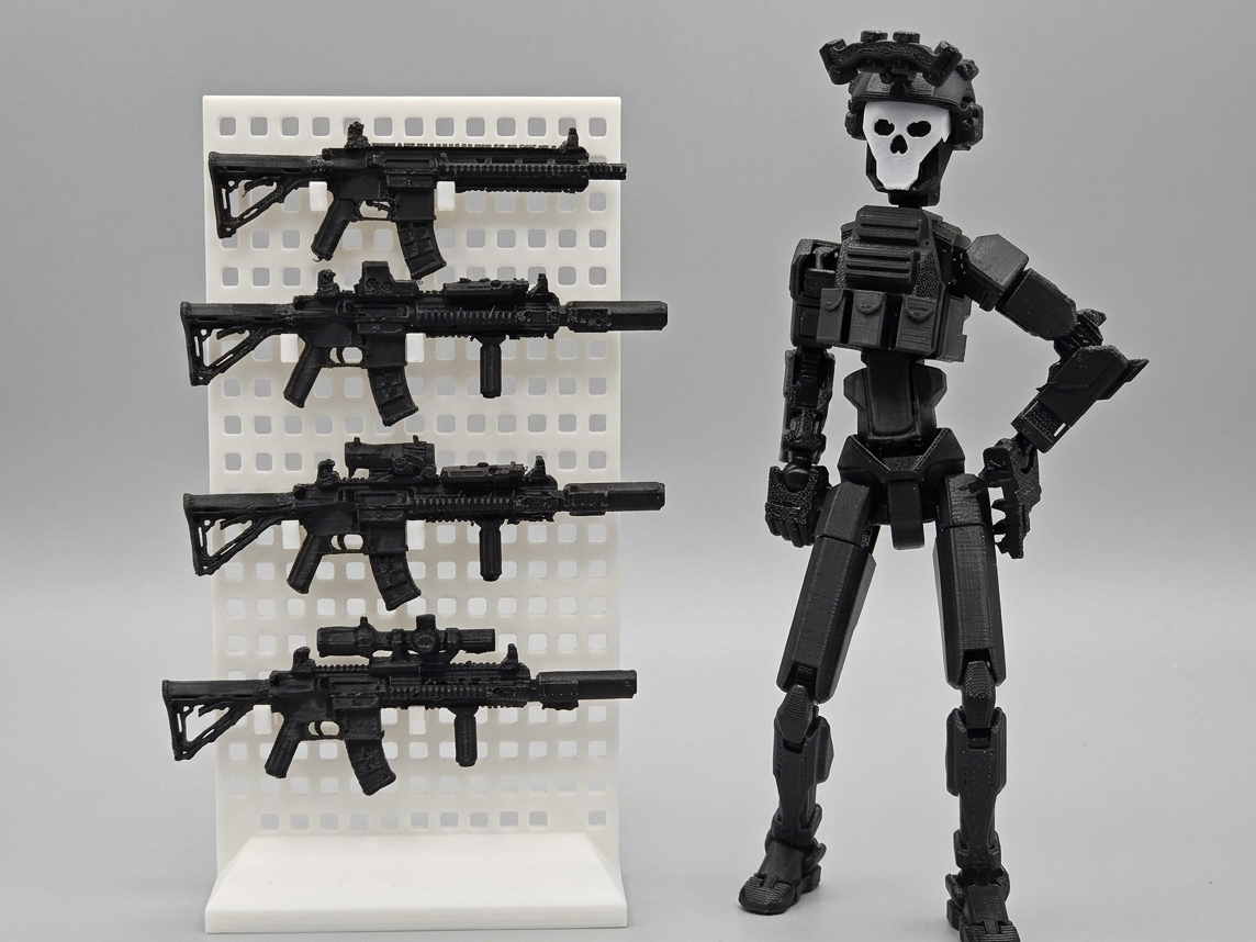 Dummy 13 HK416D Rifle set | 4 Variants