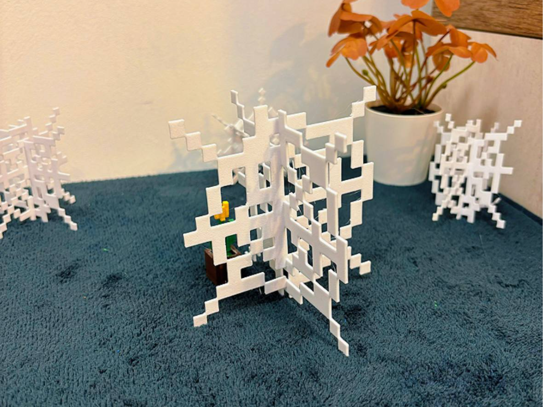 Minecraft Halloween Spider Web EASY TO PRINT