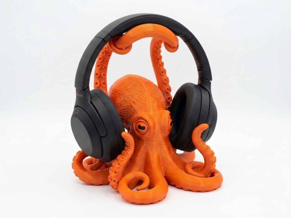 polpo porta cuffie