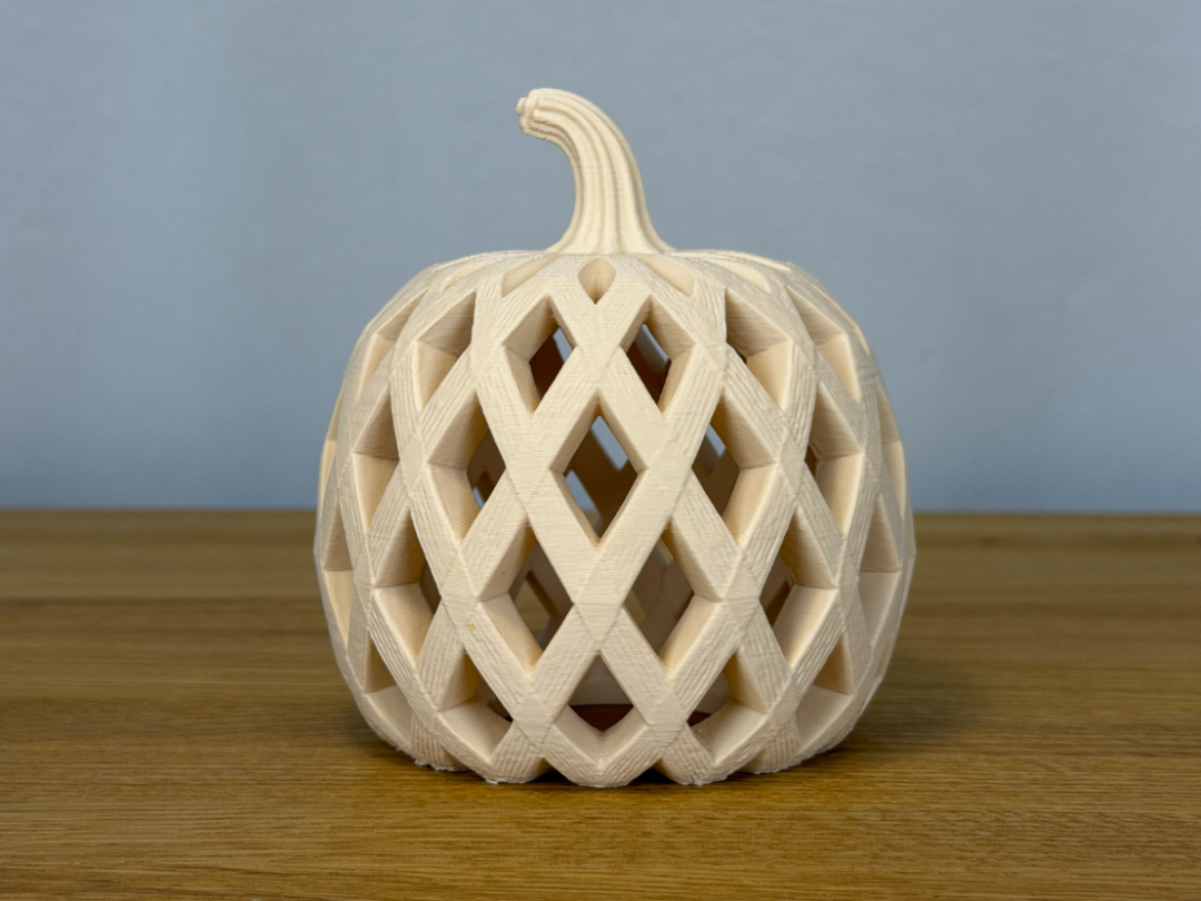 Geometric Pumpkin Lantern