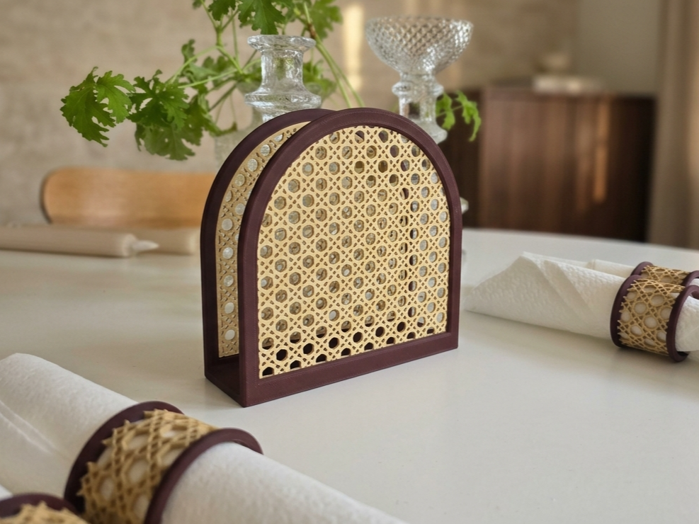 Rattan Napkin Holder