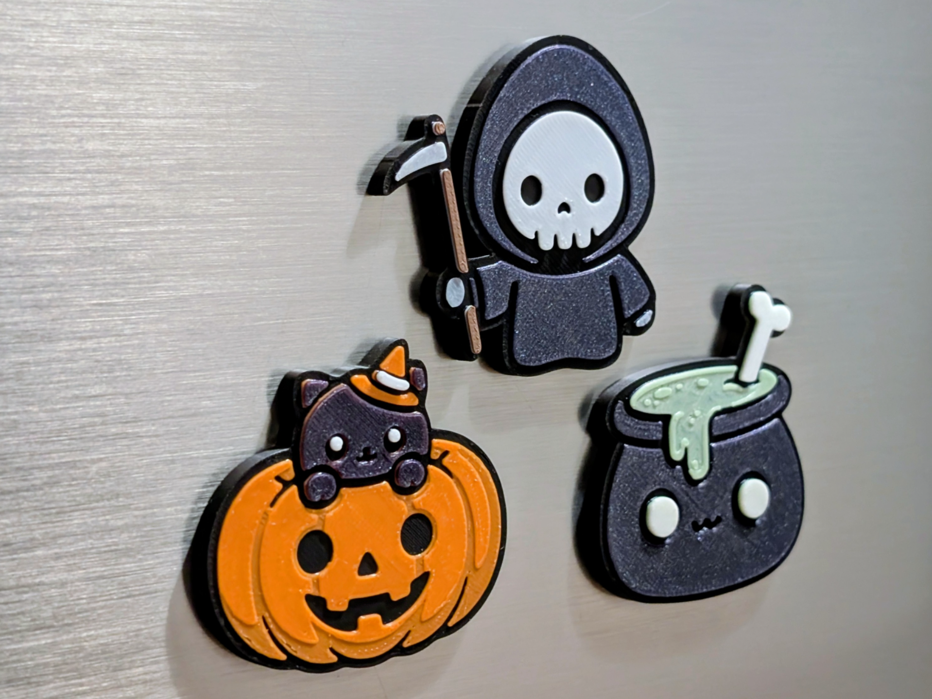Cute Halloween Magnets - Layered & Fast (Part 4)