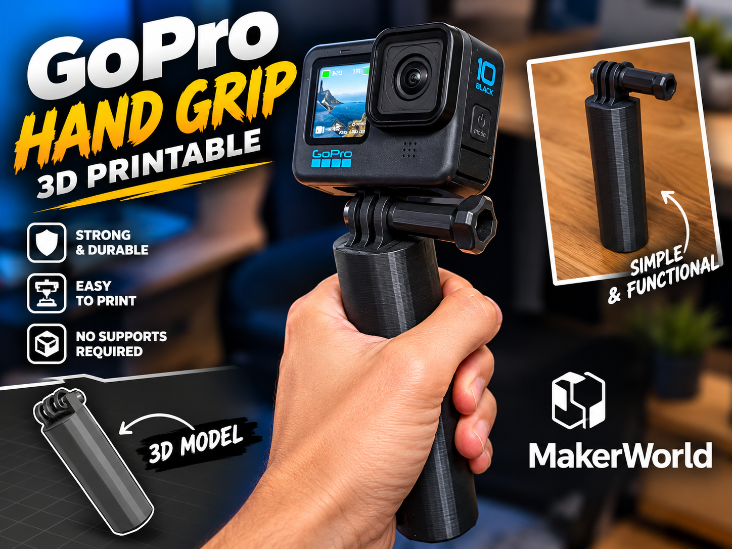 GoPro Hand grip holder