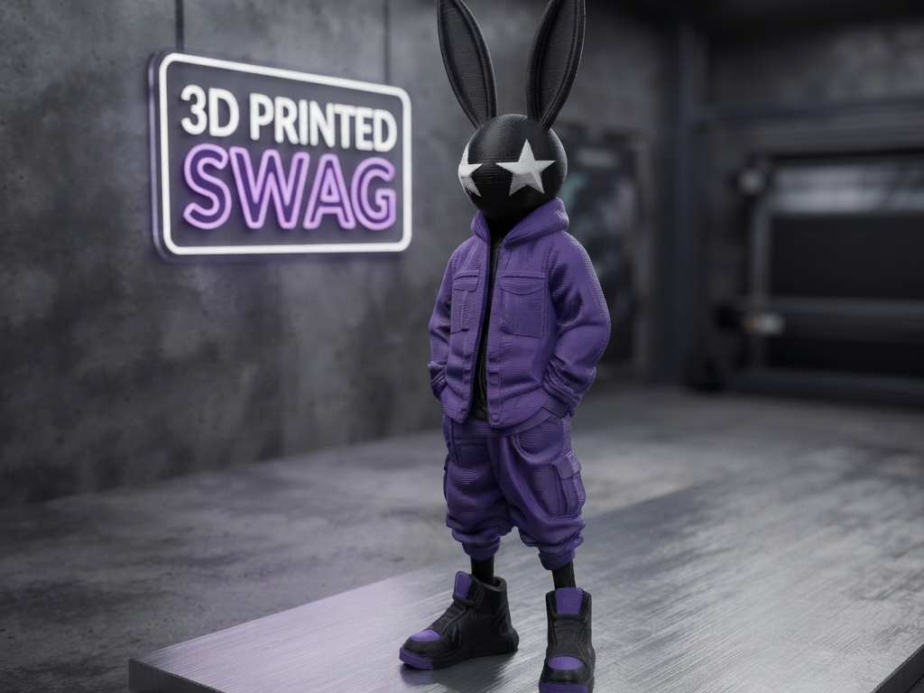 Urban Bunny Streetwear Rabbit Statue Figur AMS