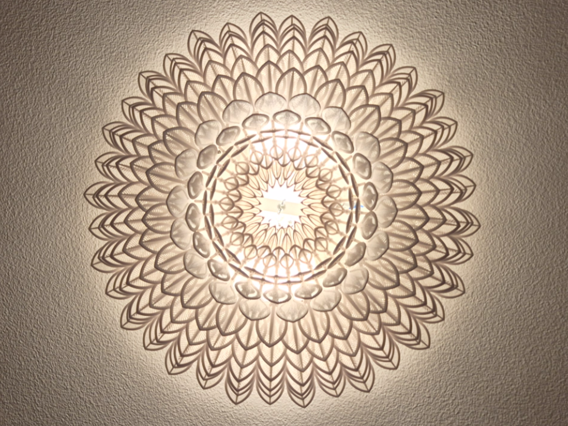 400 Piece 3d Printed Hyby Lamp, NO GLUE