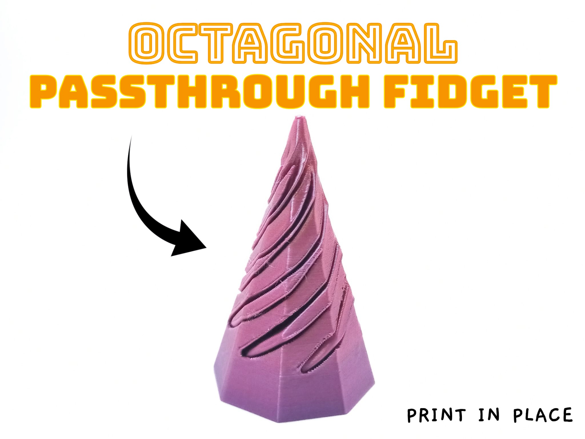 Octagonal Passthrough Fidget
