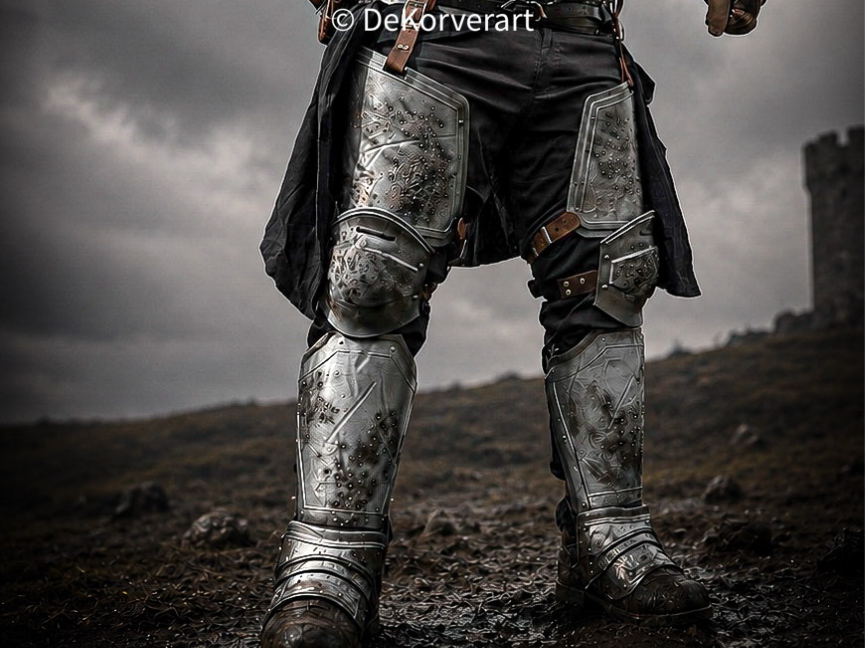 Medieval Knee and Thigh armor
