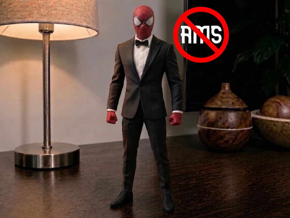 Spider-Man in Smoking NO AMS