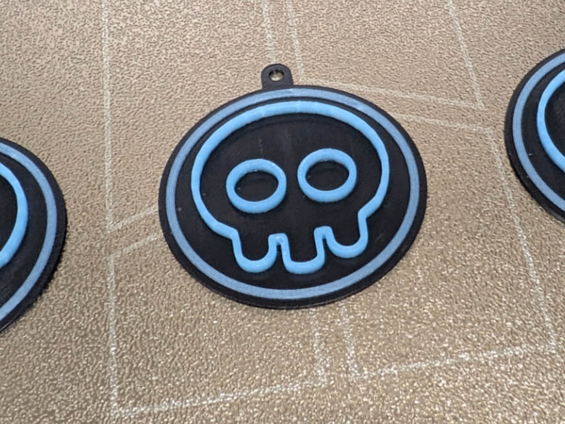 The Living Tombstone Doc Glow in the Dark Keychain