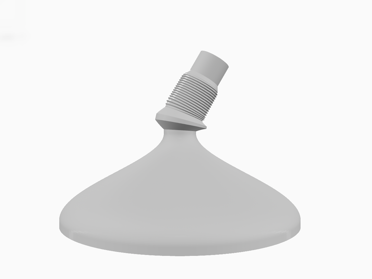 Calcite Acid Neutralizer Angled Dome Hole Funnel
