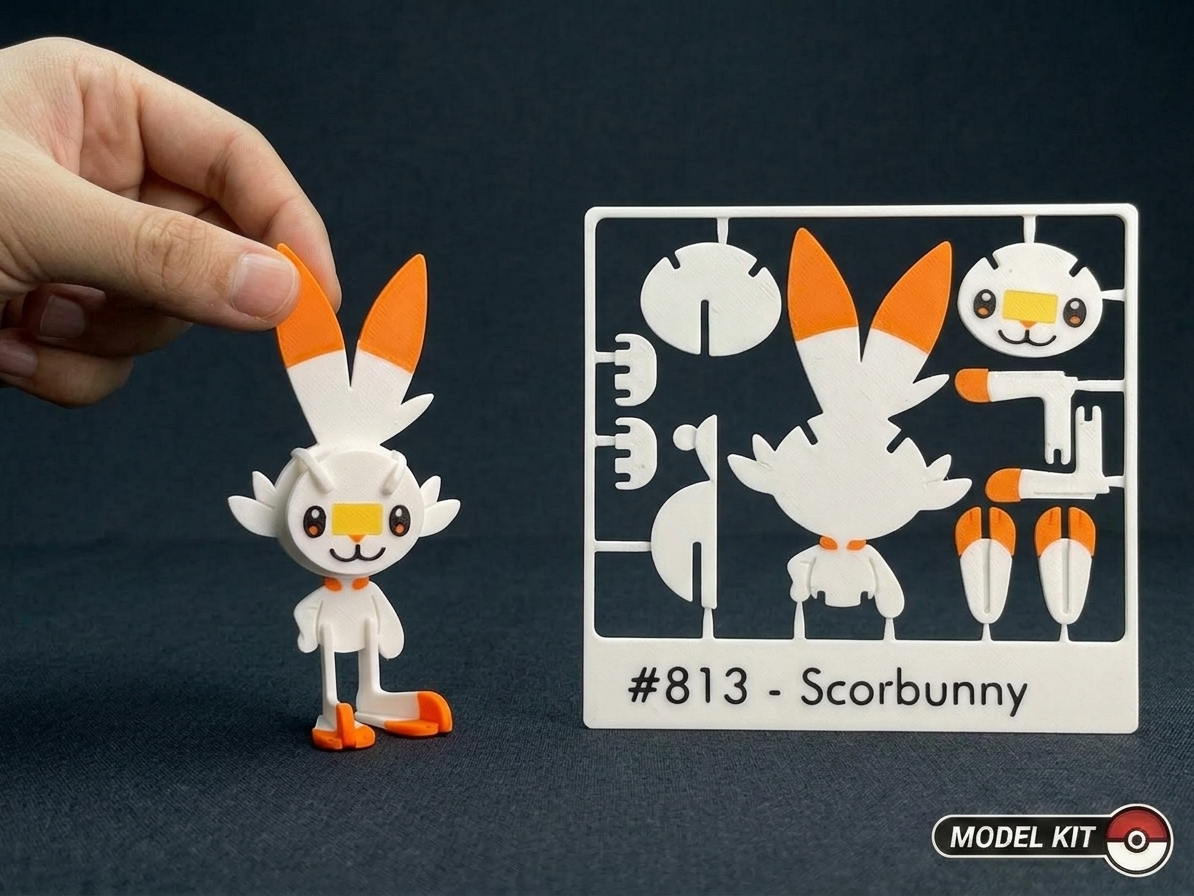 Pokemon #813 - Scorbunny kit card
