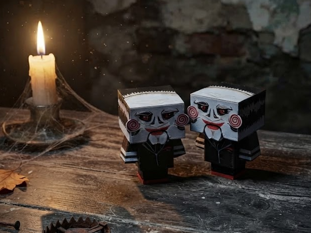 Billy Cube Craft 3d printed Paper fold style 