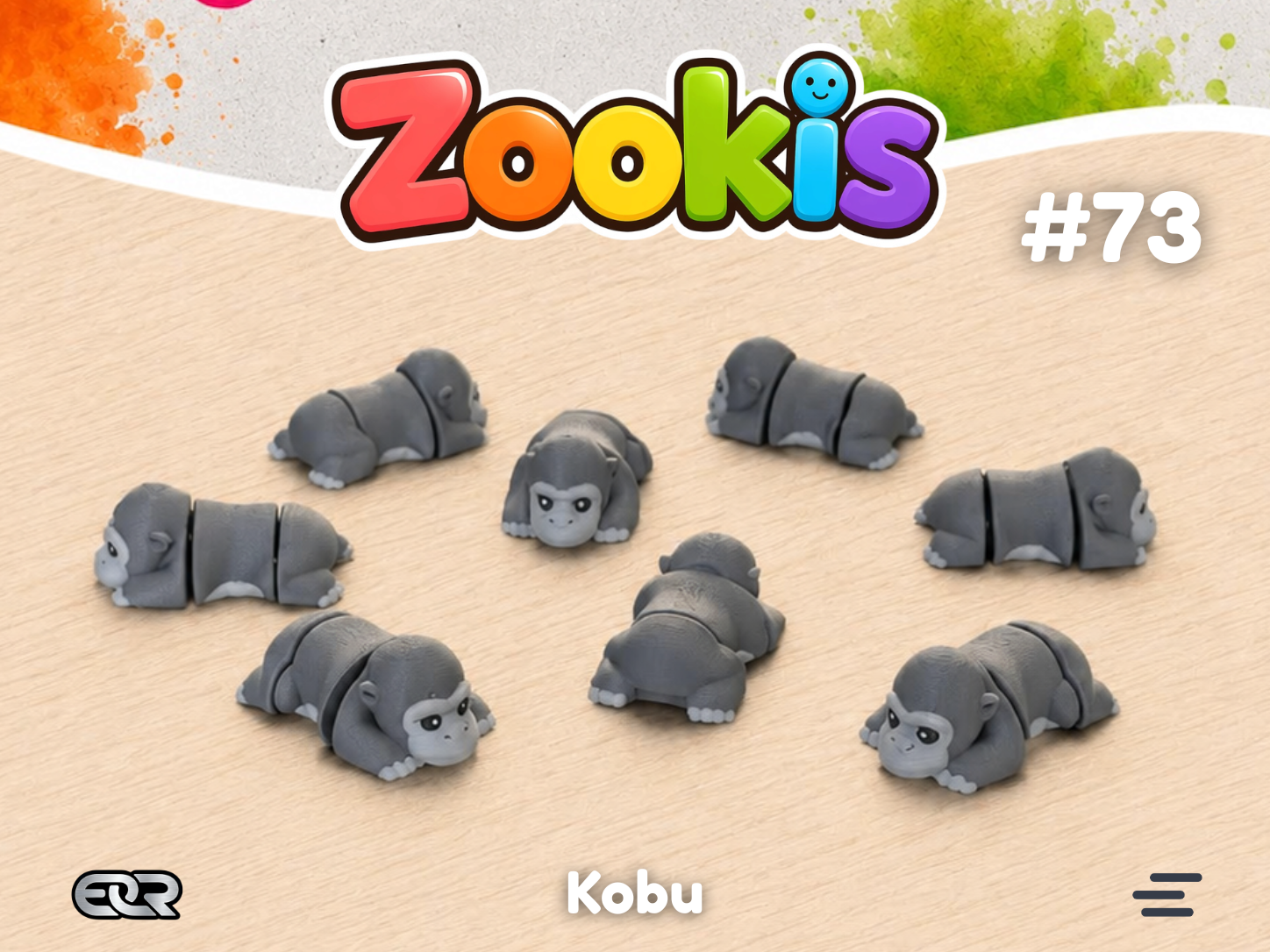 Zookis - Kobu (gorilla) #73