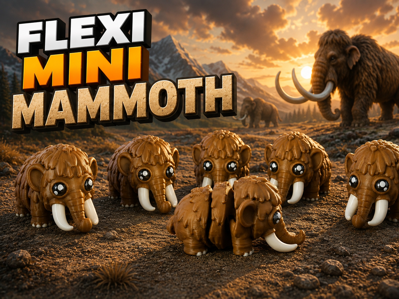 Flexi Mini Mammoth