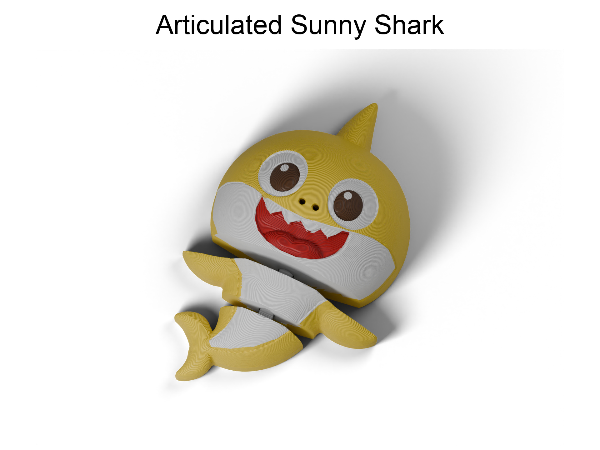 Articulated Baby Shark - Flexi