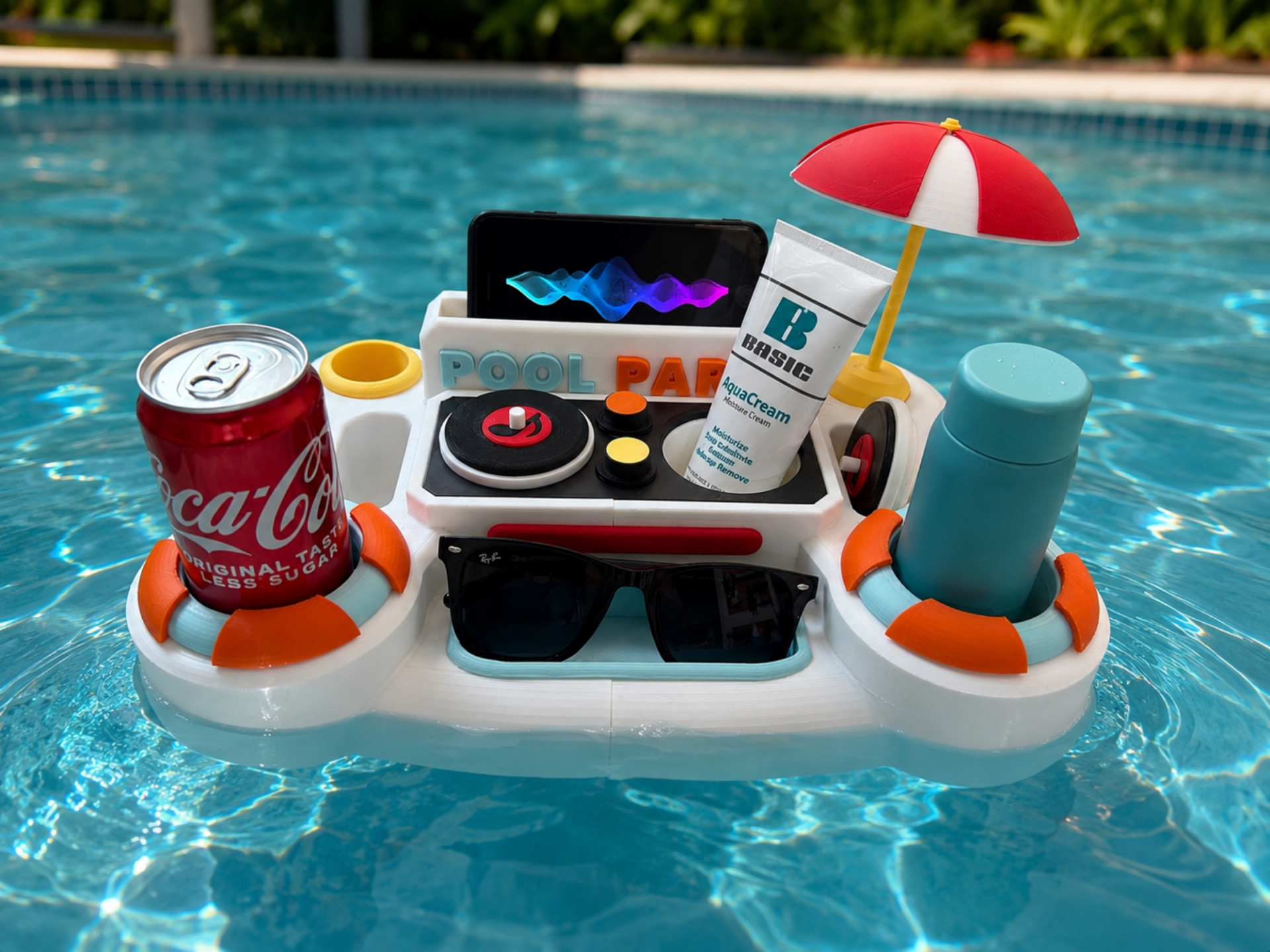 Floating Pool Party DJ Station - NO AMS