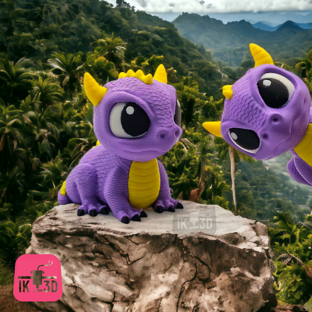 Adorable Baby Dragon / No Supports