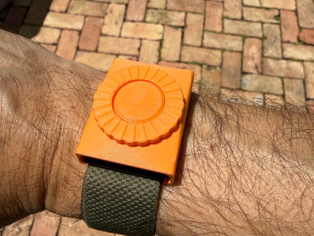 WHOOP 5 Rotary Fidget | Fluted Ring