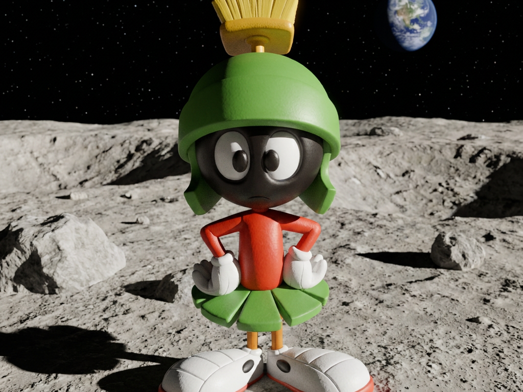 Marvin the Martian Multi-Part Figure AMS Required