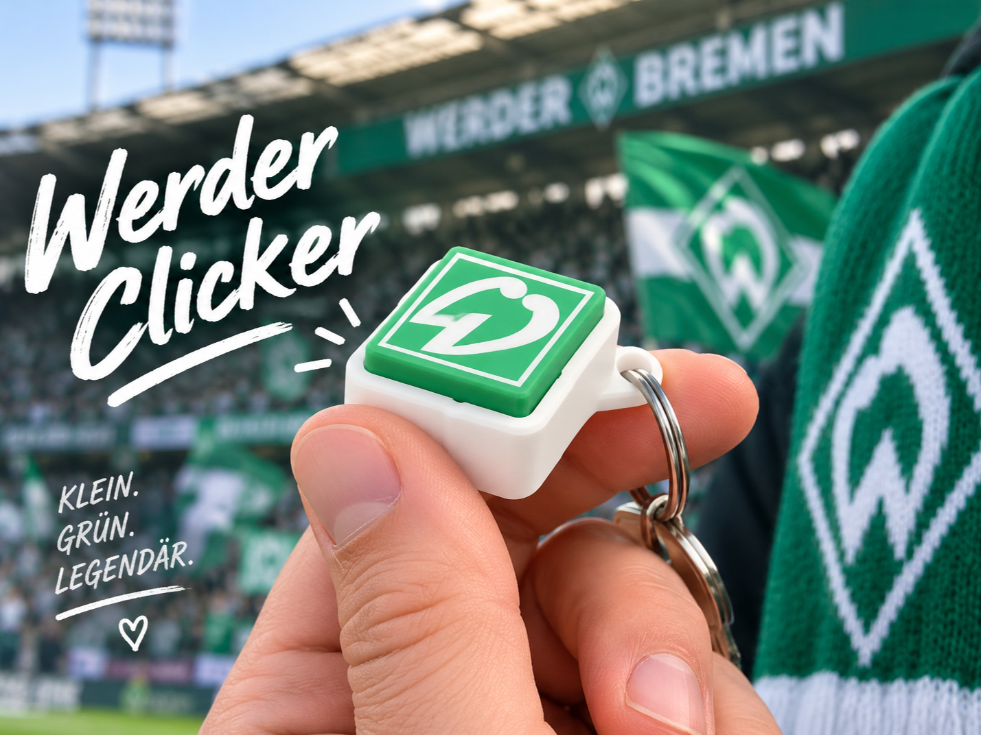 Werder Bremen Klicker Schlüsselanhänger