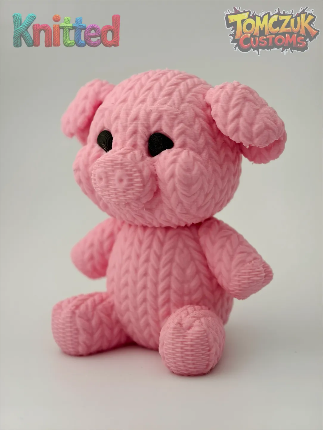 Knitted Collection: Cute Pig
