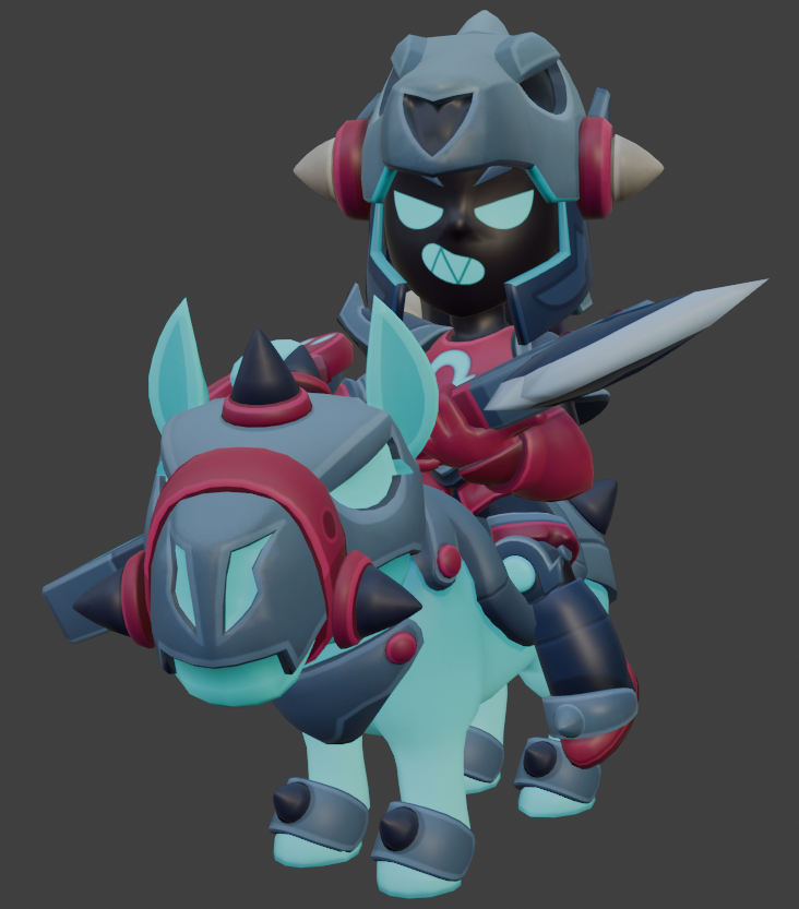 Dread Night Draco - Brawl Stars