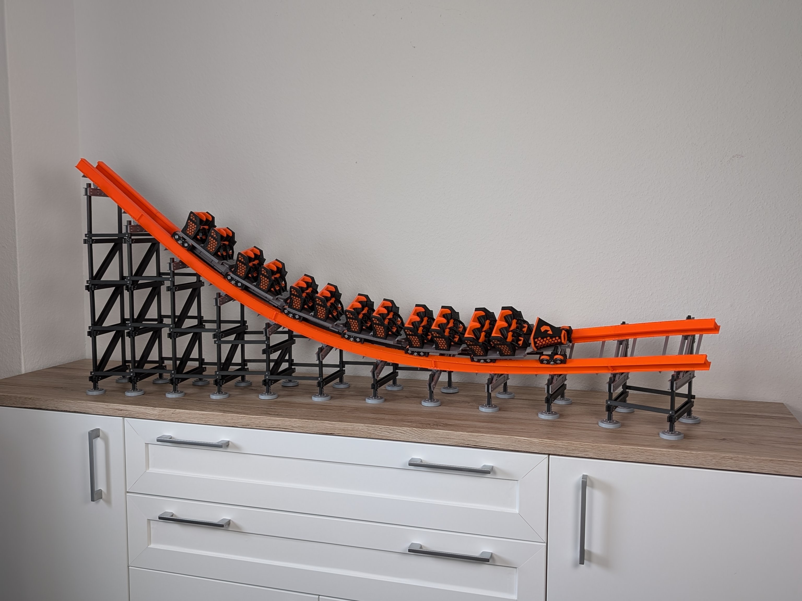 Hybrid Coaster - Curved Valley