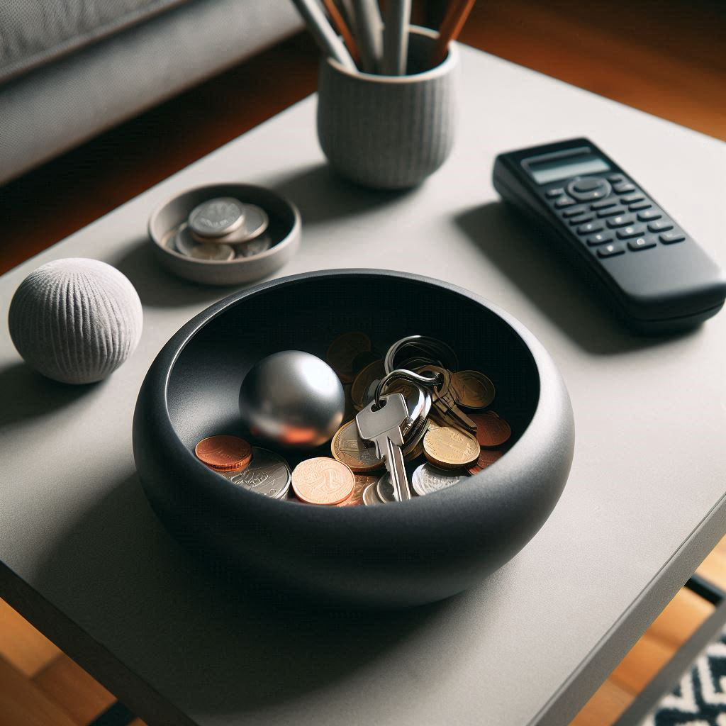 Modern Key & Coin Catcher Bowl