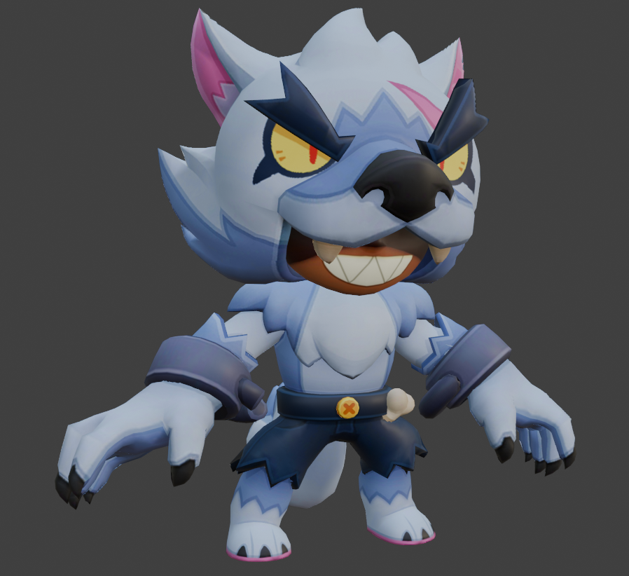 White Wolf Leon - Brawl Stars