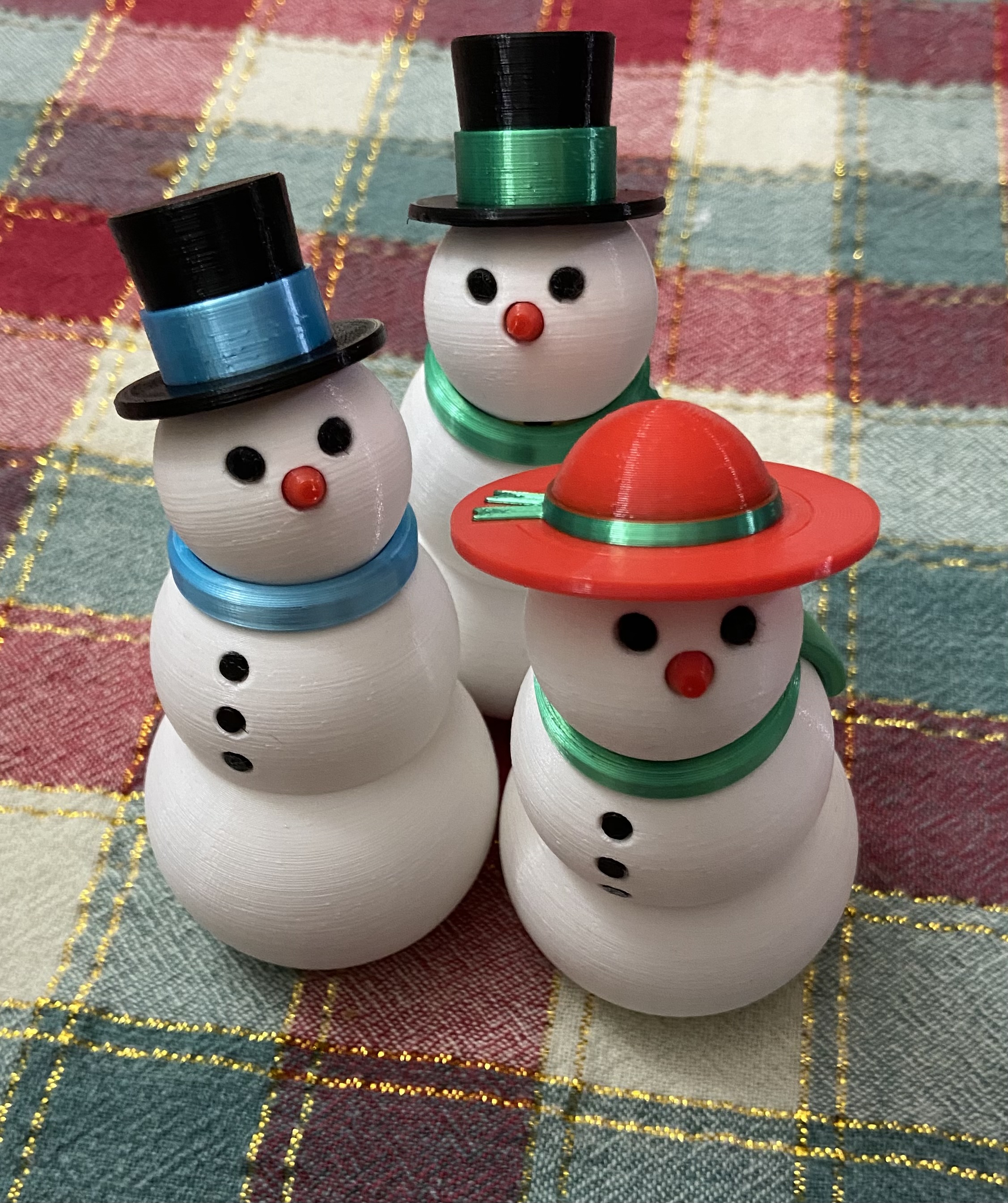 Sun Hat for articulated Snowman