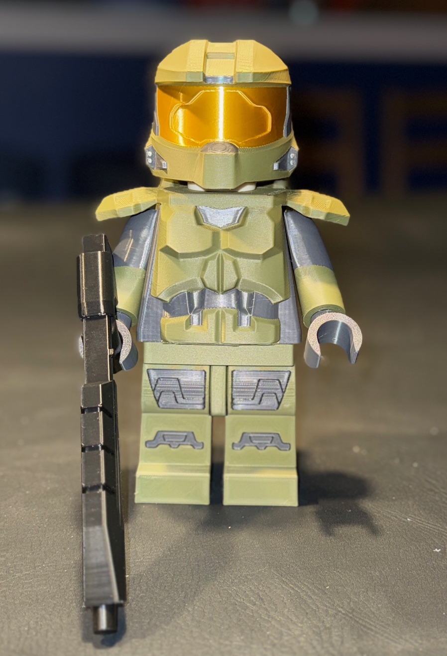 Halo Master Chief Brick MegaFigure (5:1 Scale)
