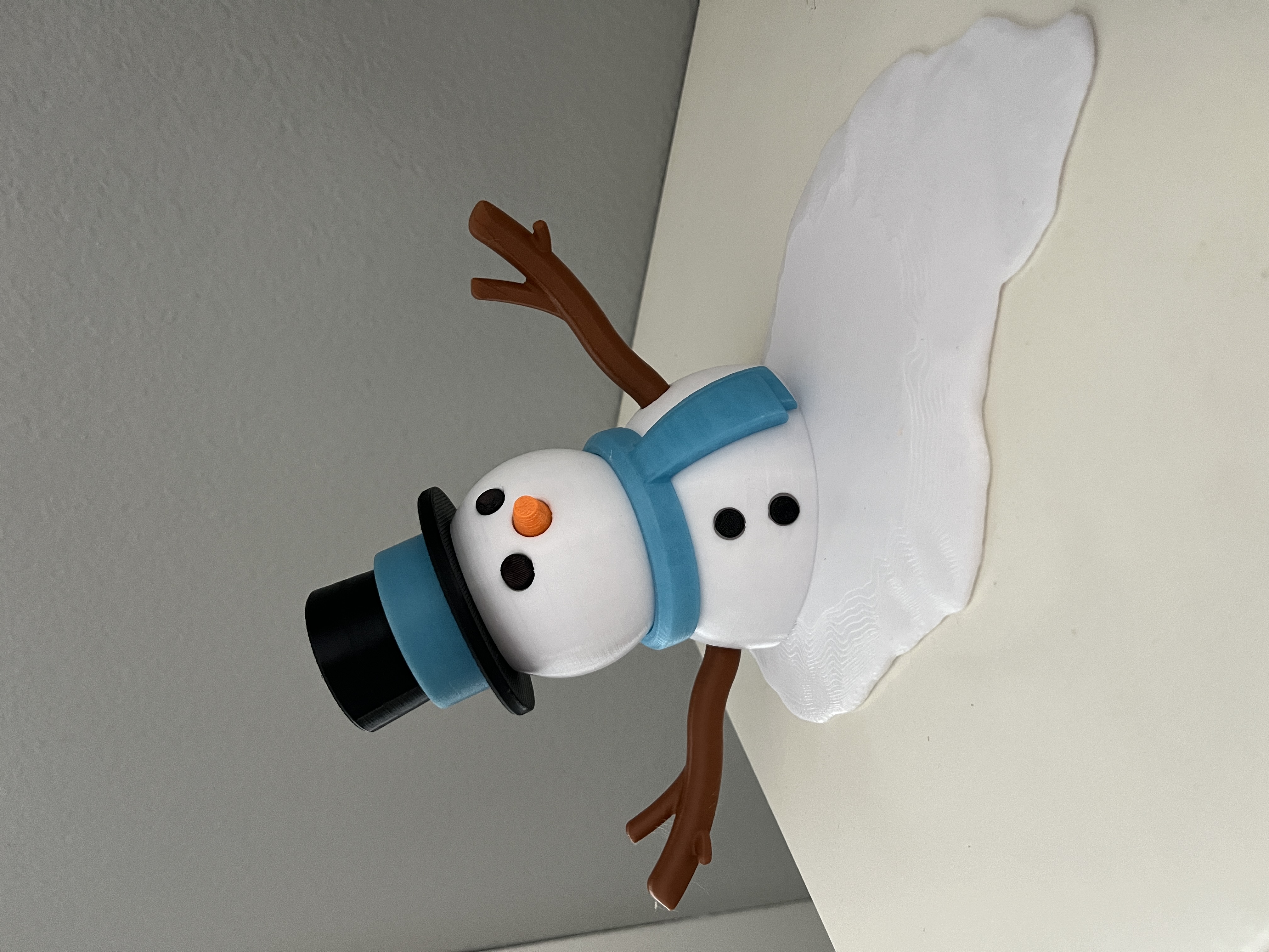 Melted Snowman Christmas Decoration