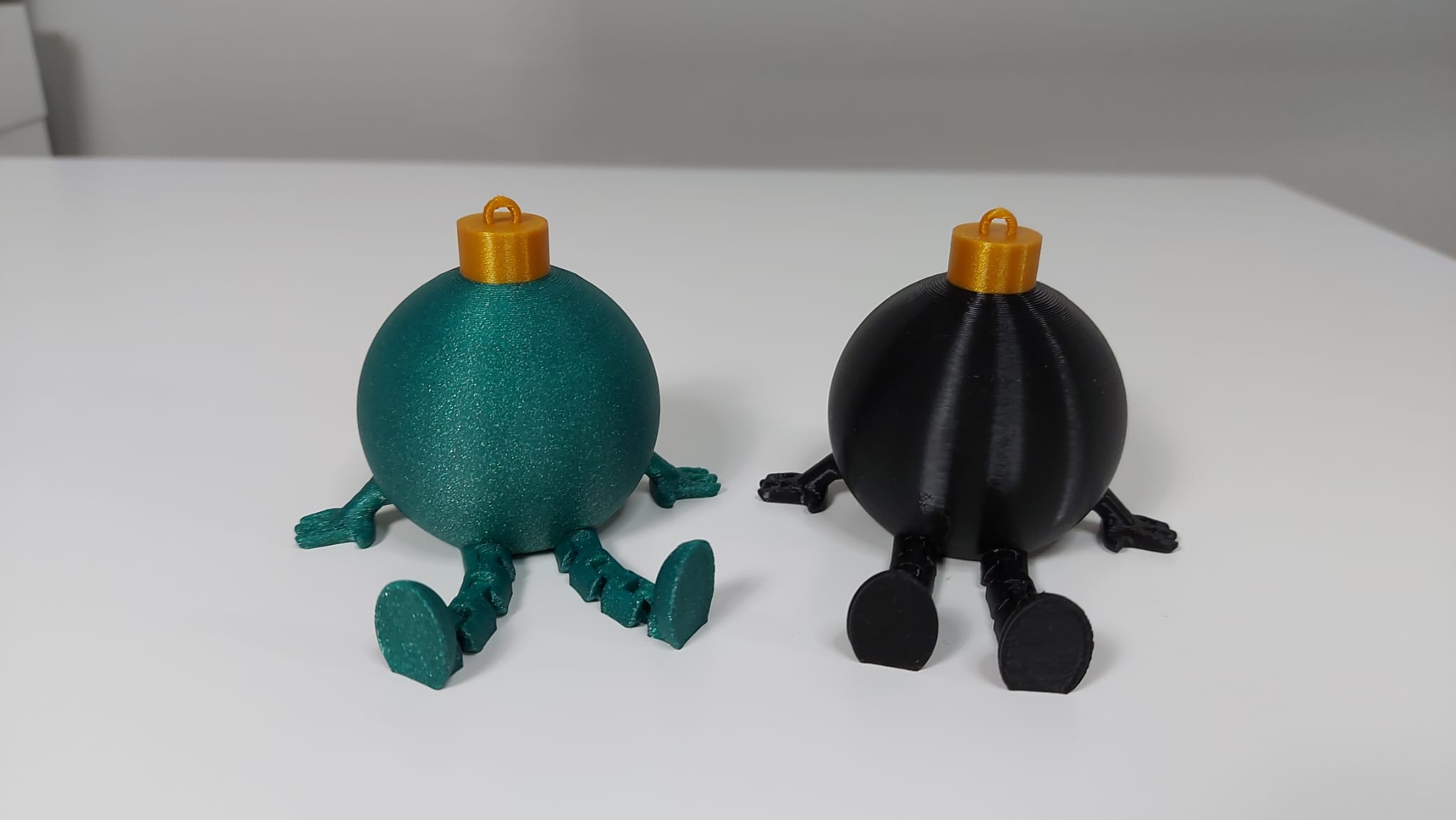 bola navidad articulada
