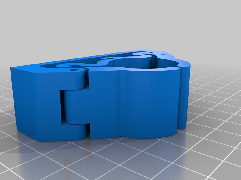 Customisable Latching Broom Holder