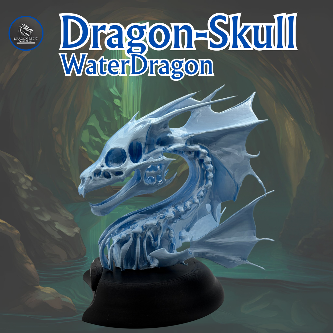 Water Dragon Skull / Wasser Drache SchΓ€del
