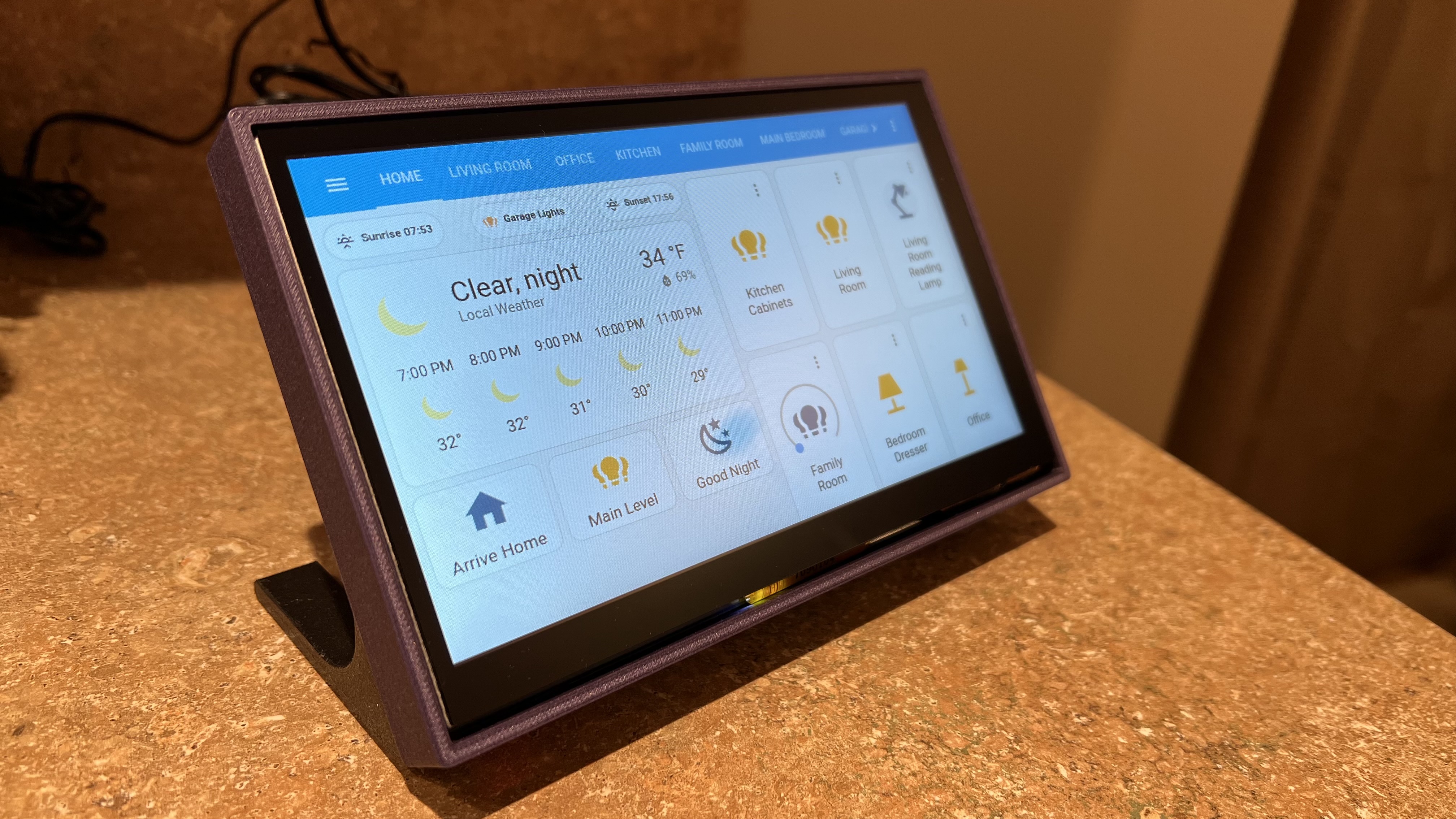 Hosyond 7β Touchscreen DSI Display Case / Stand for Raspberry Pi
