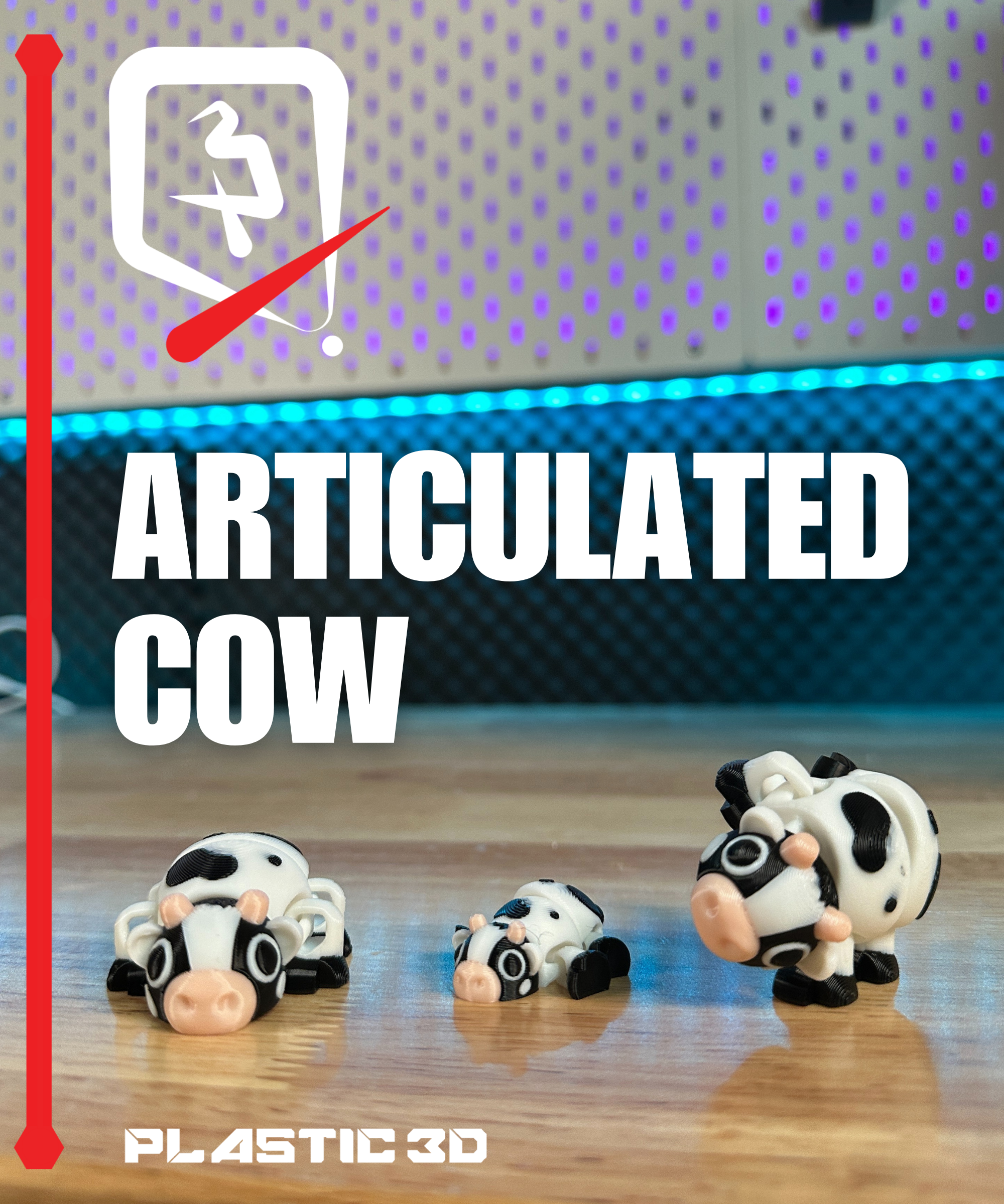 Articulated Cow β A Moo-ving Print!