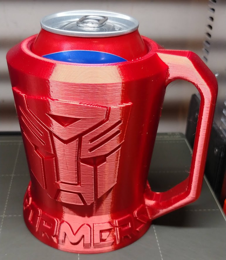 The Transformers Can Coozies for 12oz aluminum can beverages