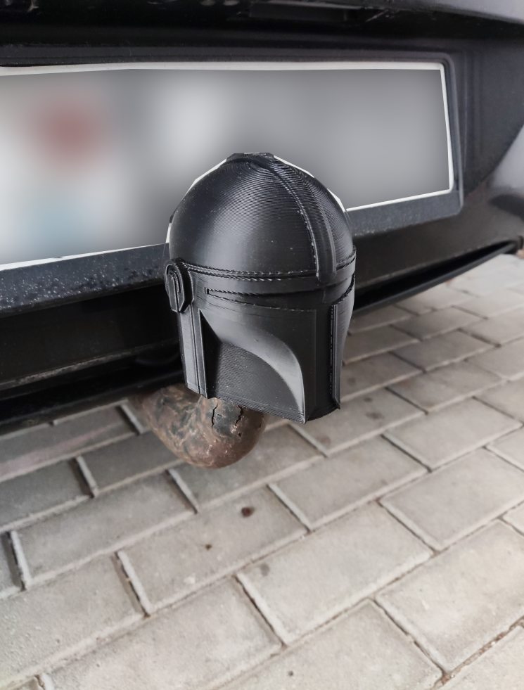 Mandalorian hitch cover / Abdeckung für Anhängerkupplung