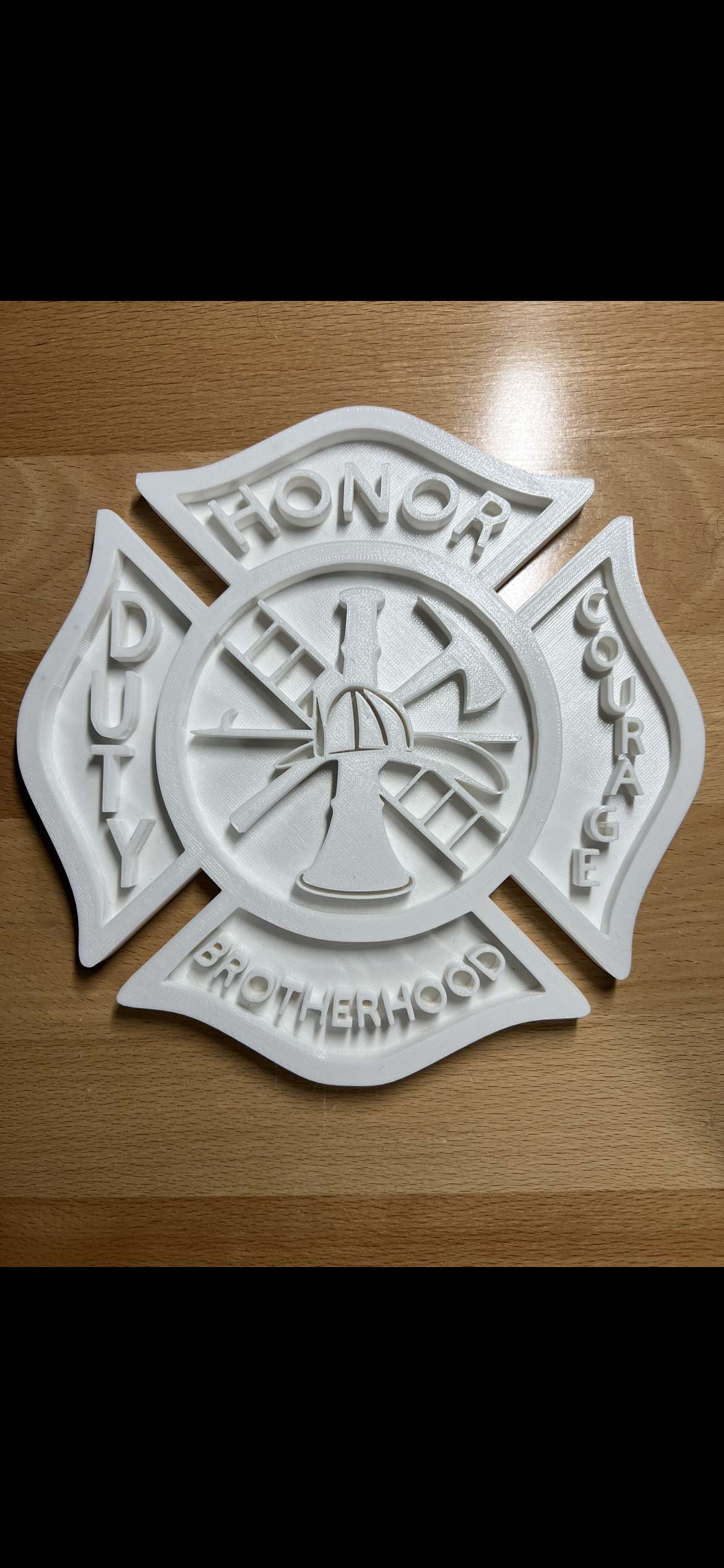 Firefighter Maltese Cross