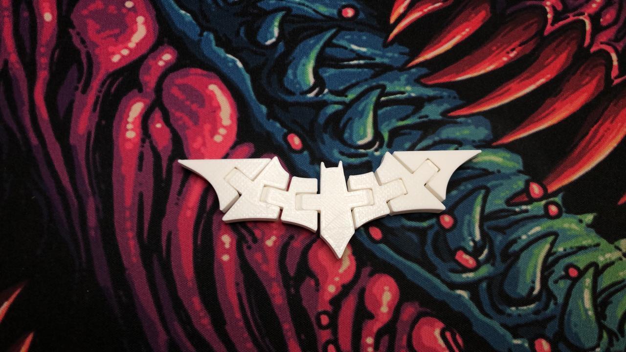 Batman Batarang flexi - articulated (Print In Place)