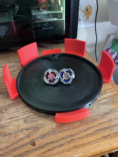 Beyblade X stadium with working Xtreme line