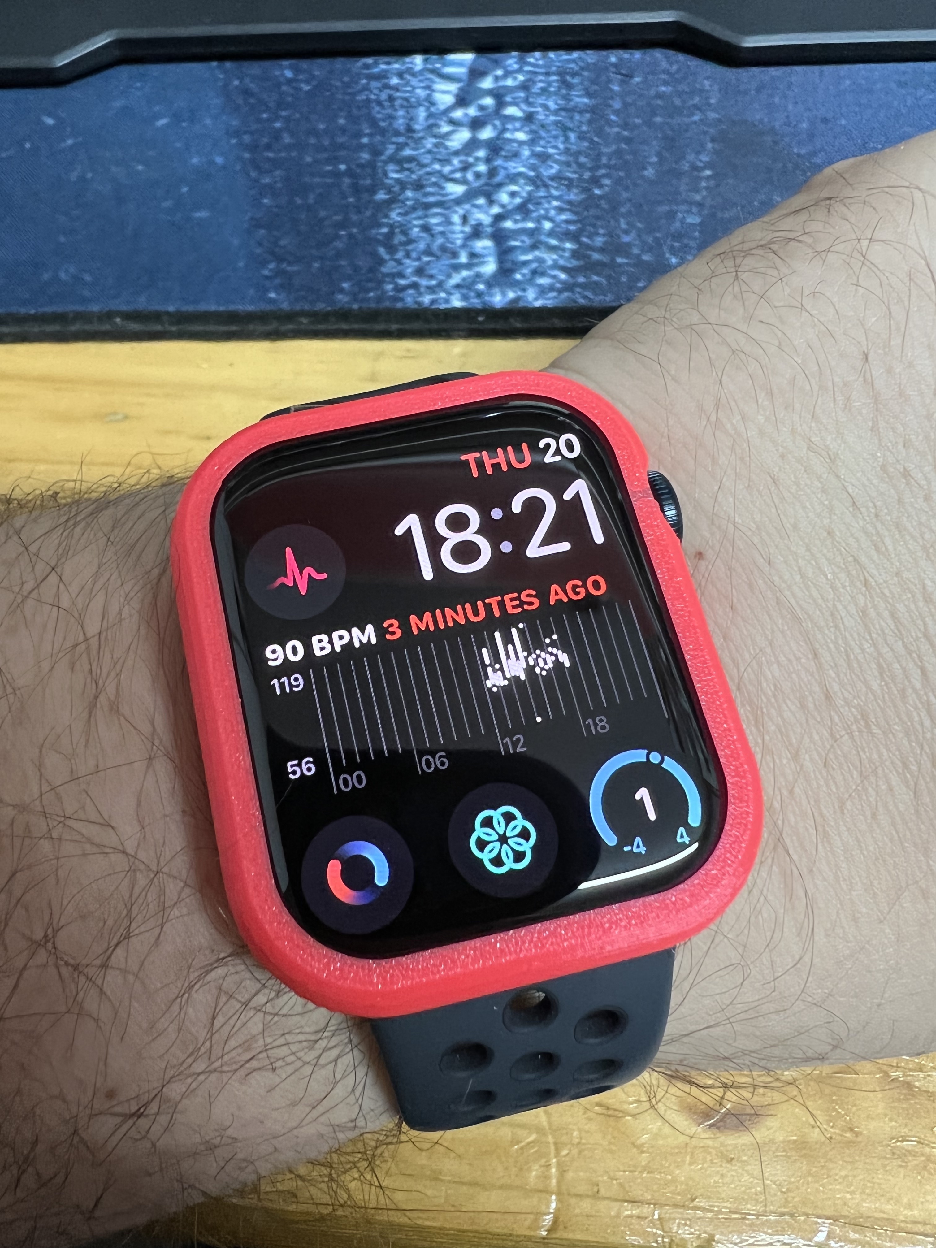 Minimal Apple watch 7 45mm protective case