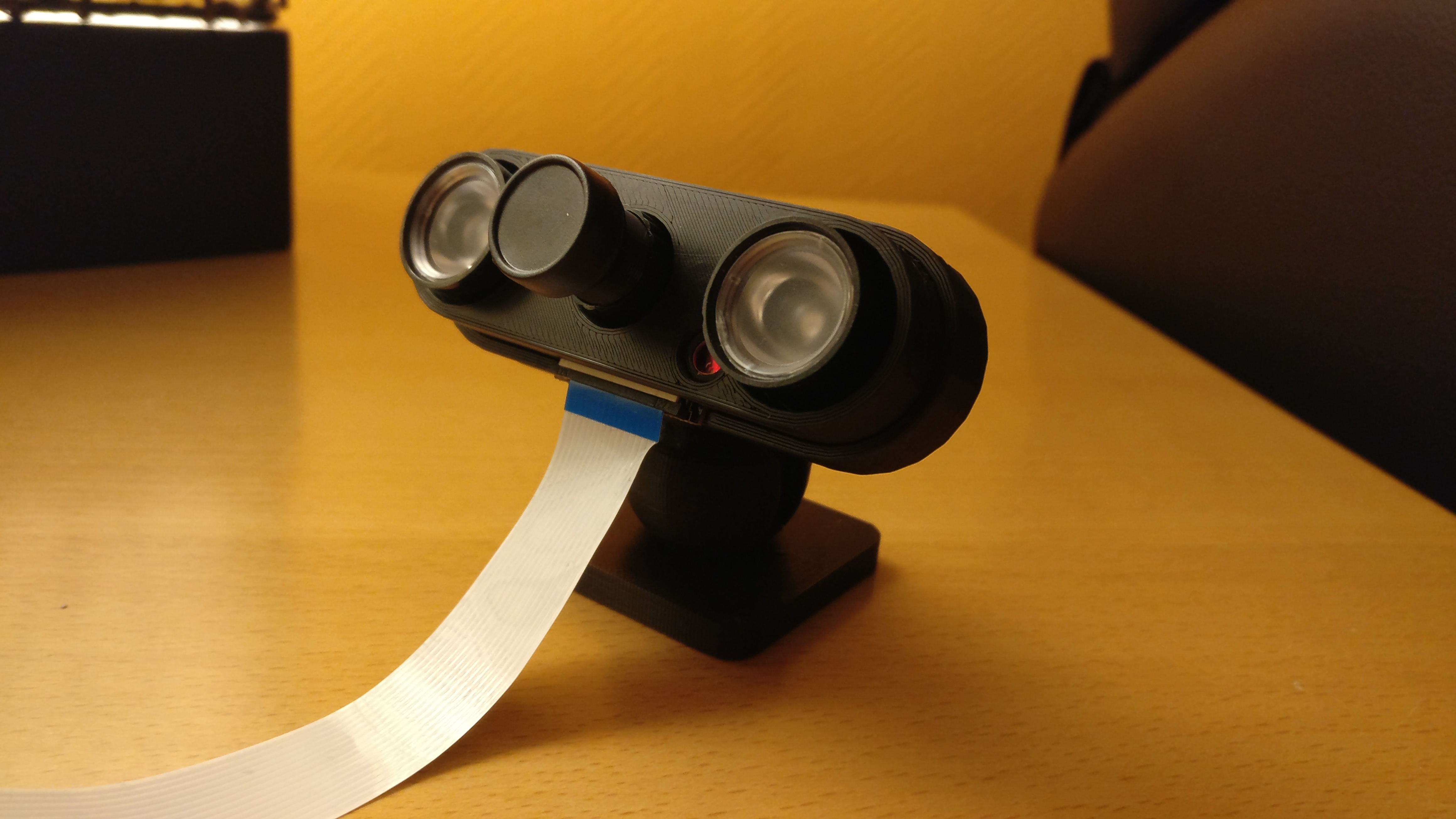 Raspberry Pi Night Vision Camera Mount (incl. Infrared spots)
